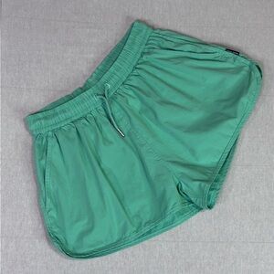 Daily Paper Luxe Green Shorts Drawstring Streetwear Minimalist